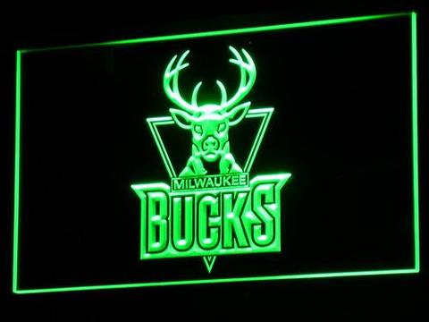 Milwaukee Bucks LED Neon Sign